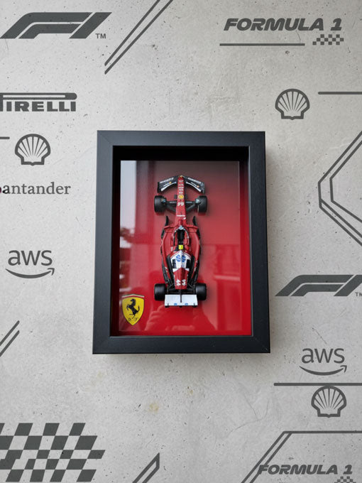 Wandbild Ferrari F1 SF-25 1:43 #44 Hamilton – 13x18cm