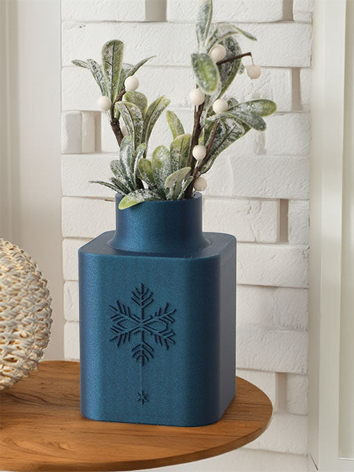 Vase Snowflak