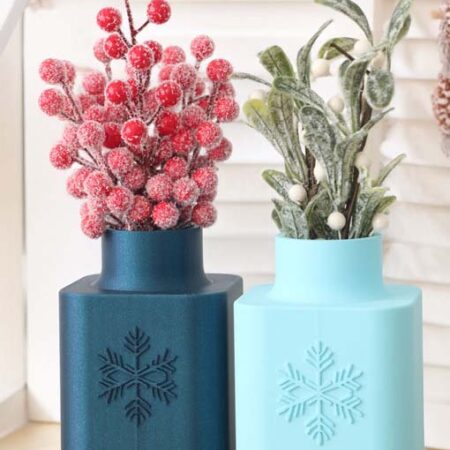 Vase Snowflak